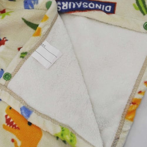Skater Water Absorbent Quick Dry Rolled Towel Dinosaur TOP1-A