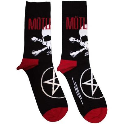 Motley Crue Unisex ponožky pre dospelých s lebkou a skríženými hnátmi