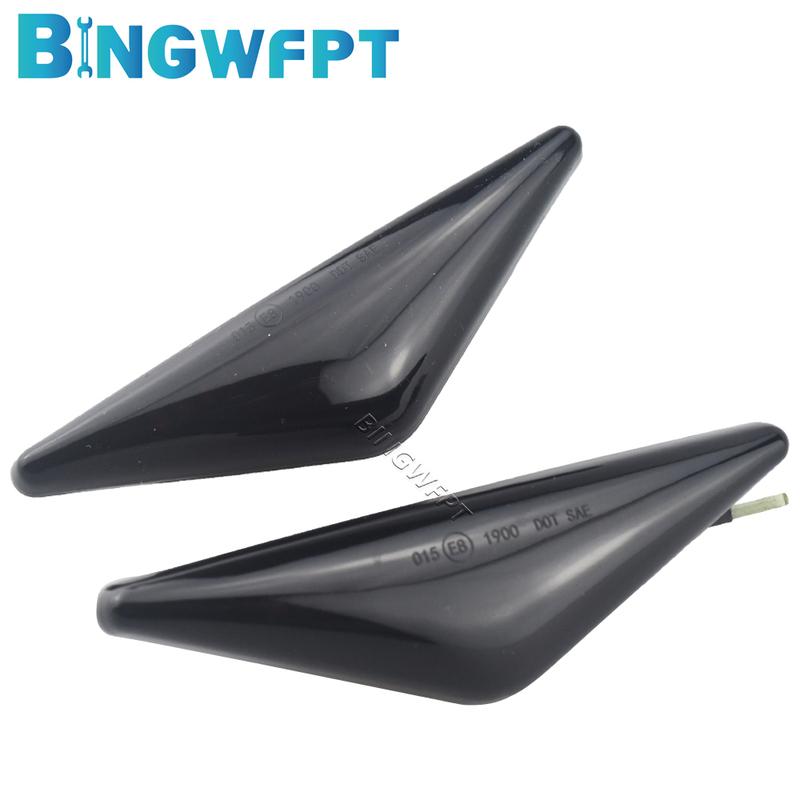 Turn Signal Light 2X BINGWFPT Side Marker Sequential Lamp Indicator Blink For Ford Focus MK1 1998-2004 For Mondeo MK3 2000-2007