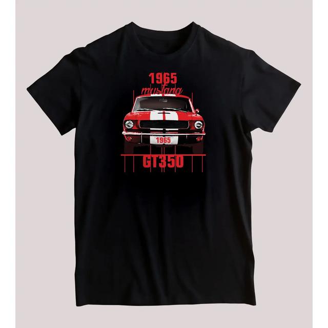 Camiseta Con Estampado Grafico Del Mustang Gt350 De 1965 M