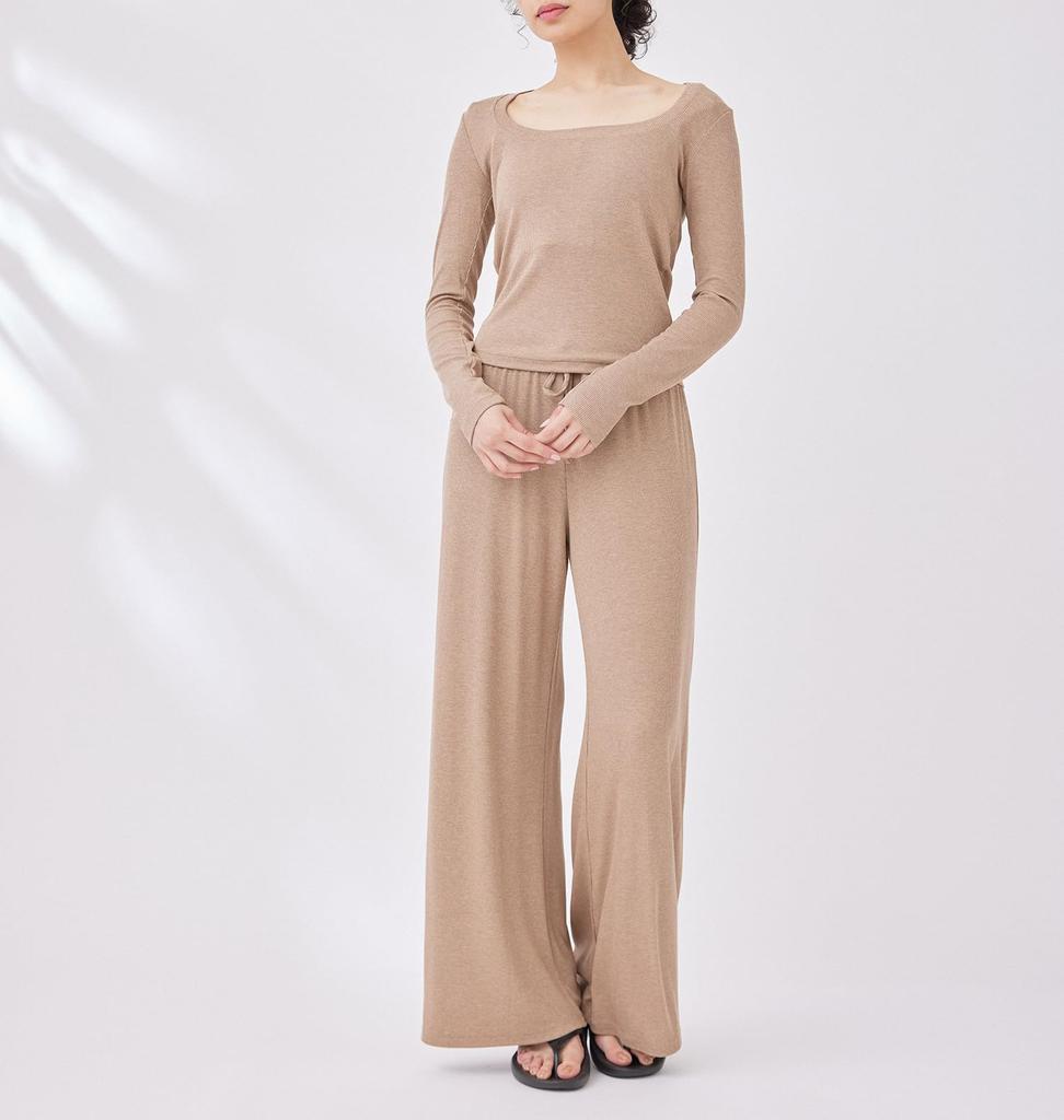 Nergy Year of Ours Weekender Drawstring Size 29 Women's Pants, NBS14240, Beige,