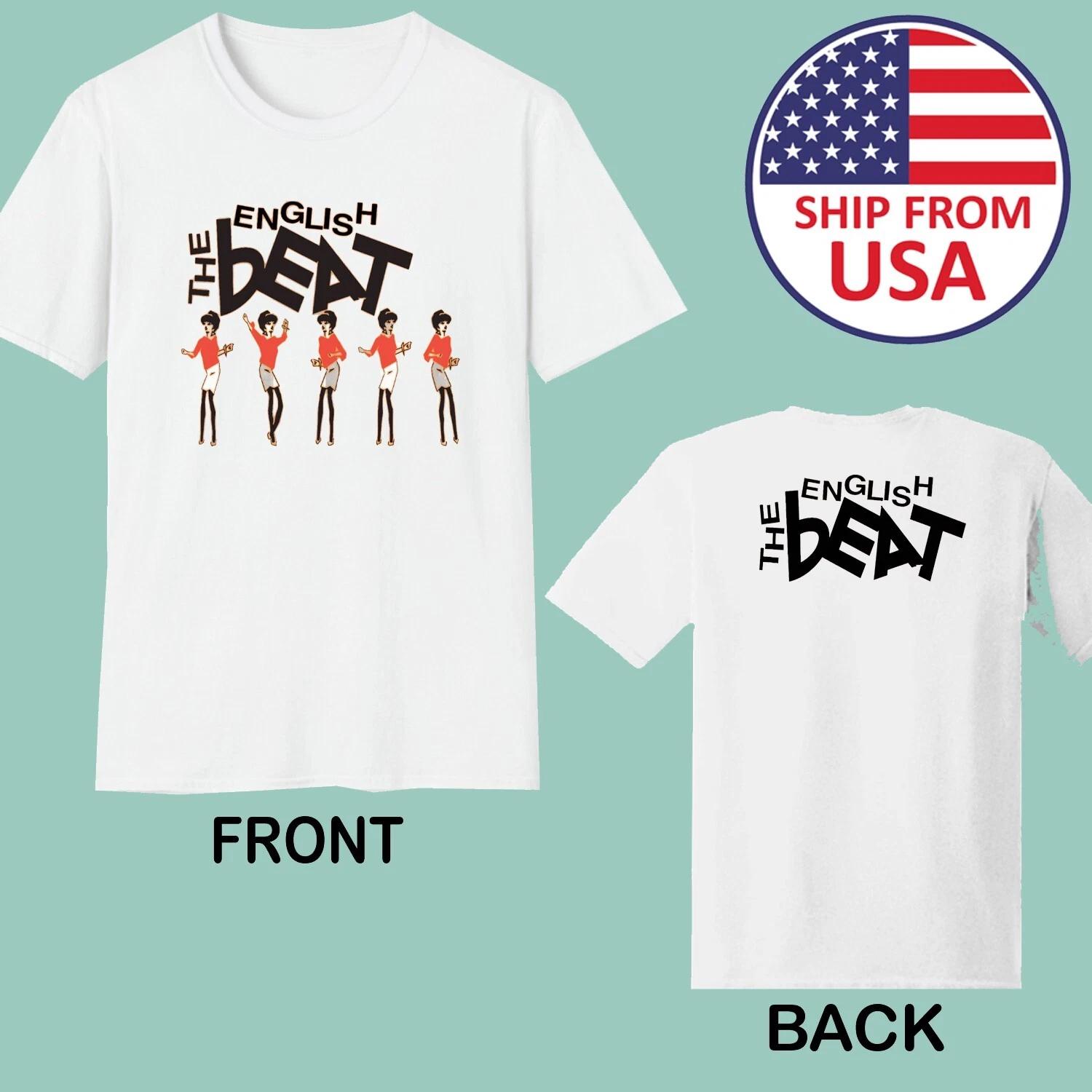 The English Beat Men s White Size S to 5XL XL