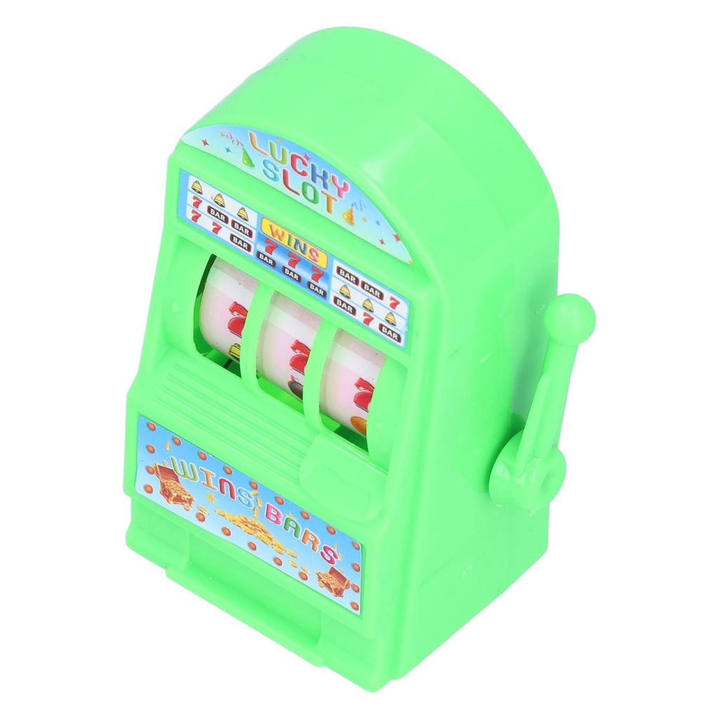 Mini Slot Machine Toy Lightweight Lucky Slot Machine Bank with Spinning Reel for Creative Festival Gift