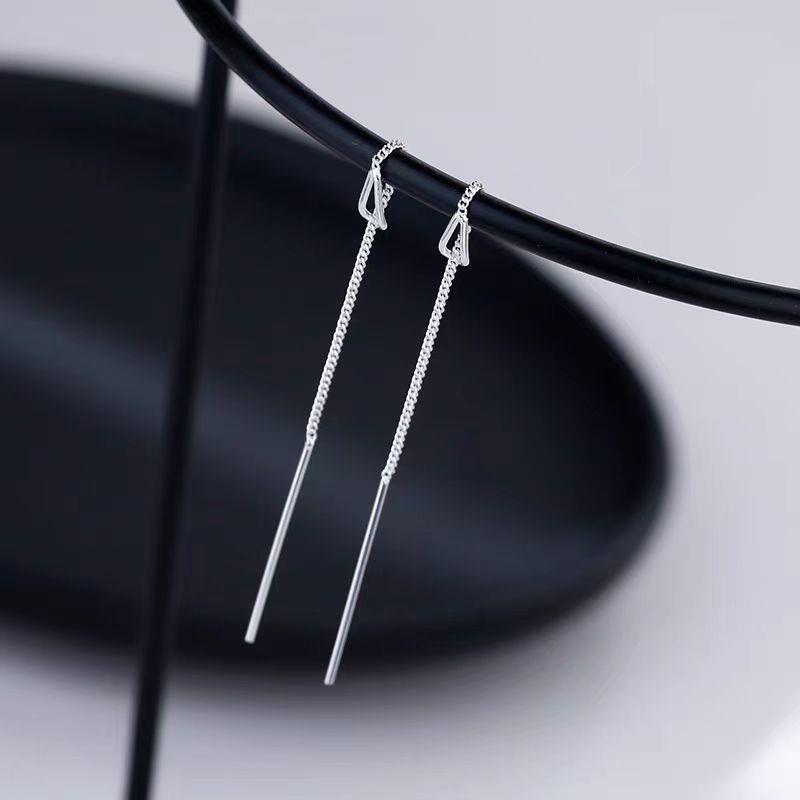 2025 Diamant Schneeflocken Ohrfaden Ohrringe: Elegante, vielseitige Damenmode