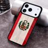 Peru Flag Phone Case for iPhone 17 16 15 Pro Max Air 14 13 12 11 Plus Shockproof Capa Cover