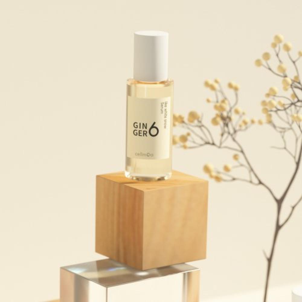 Ginger6 Vegan Wie Schnee Weiß Serum 30ml