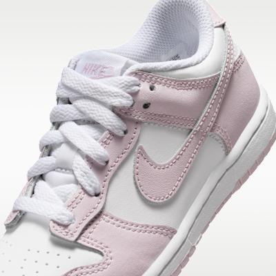 Kids' Sneakers Nike Dunk Low White Light Violet (PS) White/Light Violet/Light Violet