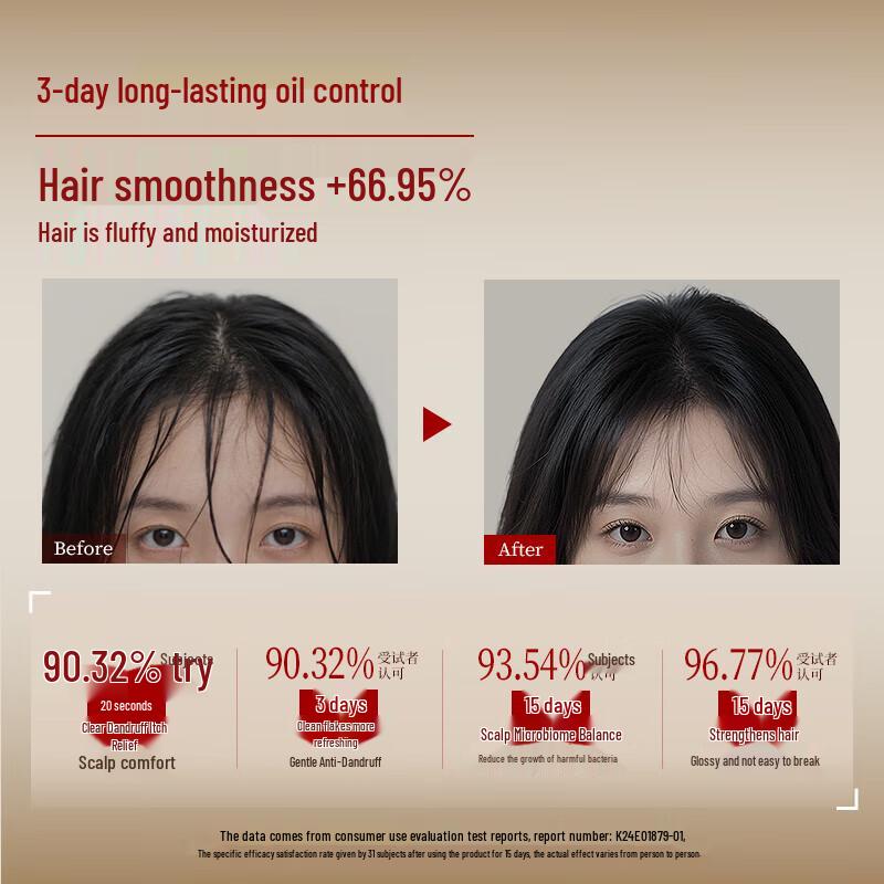 Longfa Xiaozhai Reiswasser Kopfhautpflege Shampoo