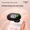 2025 Gradient Color Magnetic Hand Warmer with Digital Display - Two-in-One Detachable Design