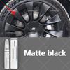 For Tesla Car Wheel Scratches Repair Pen Matte Black Dark Gun Gray Silver Black Multiple Colors
