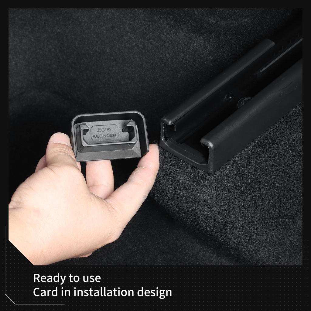 For Tesla Model Y Launch 2025 Juniper (not Fit Berlin Version) Car Seat Slide Rail Protection Plug Prevent Scratch TPE