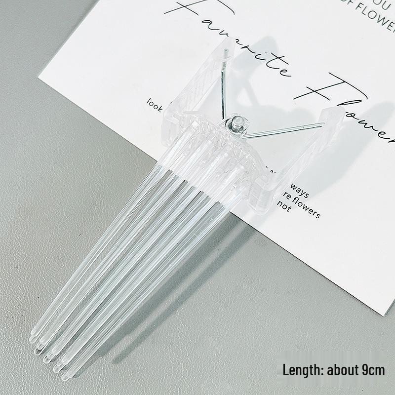 Seamless Root Fluffy Hair Clip with Bangs