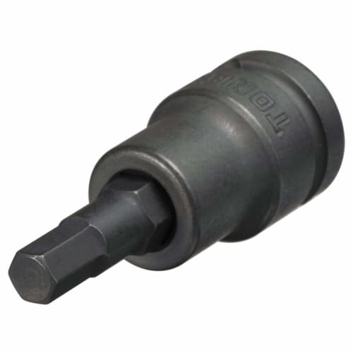 TONE Hexagon socket (strong type) 3KH-06 Drive angle 9.5mm (3/8") Width across flats 6mm