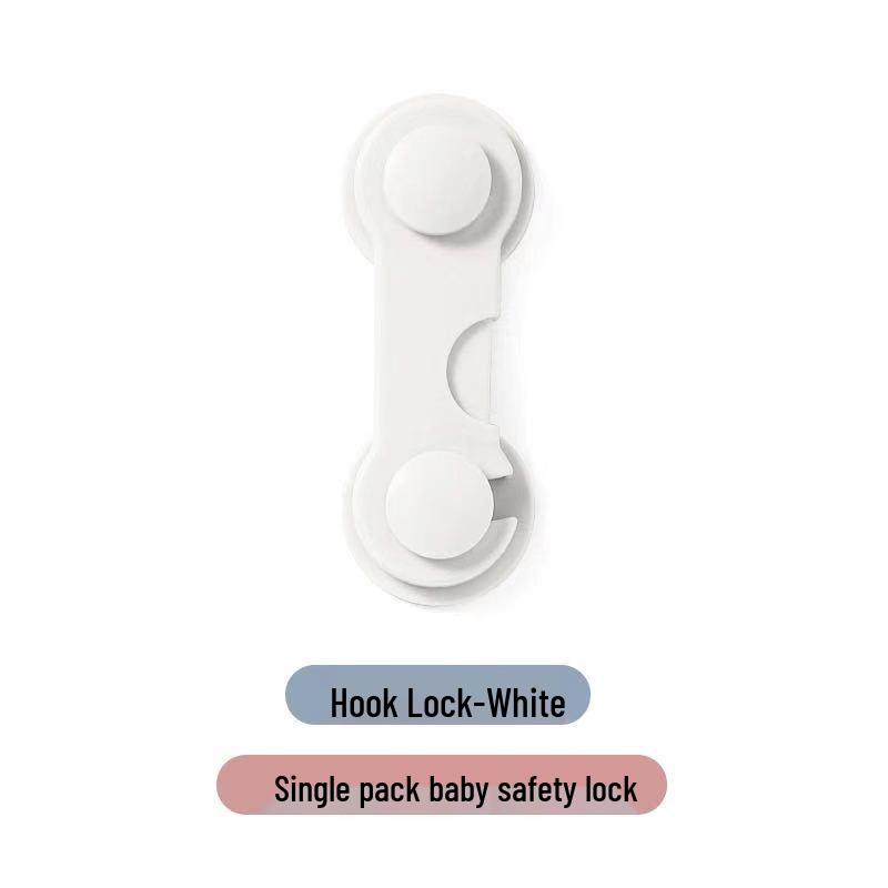 

Замок-невидимка для ящиков и шкафов для безопасности детей - Защита от детей, защита от защемления для холодильников и дверей