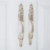 DRELD Antique Wardrobe Door Pull Furniture Handle Retro Silver Garden Drawer Handle Classical Handle Knob Home Decor 32/96/128MM