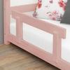 Barrière de lit enfant TRUSTY rose pastel