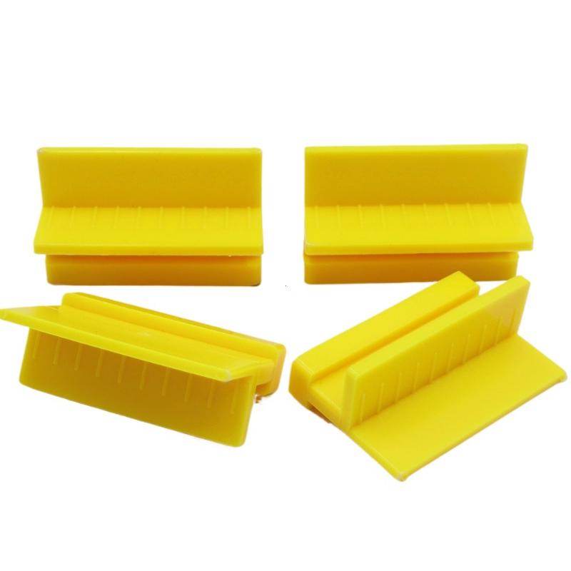 4Pcs Car Dent Repair Film Paint Dent Removal and Repair Right Plastic Puller Concave Pulling Edge Right Angle Pulling