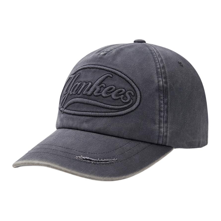 Хлопковые Бейсболки MLB Унисекс Серые Модные 3ACPV135N-50CGS F