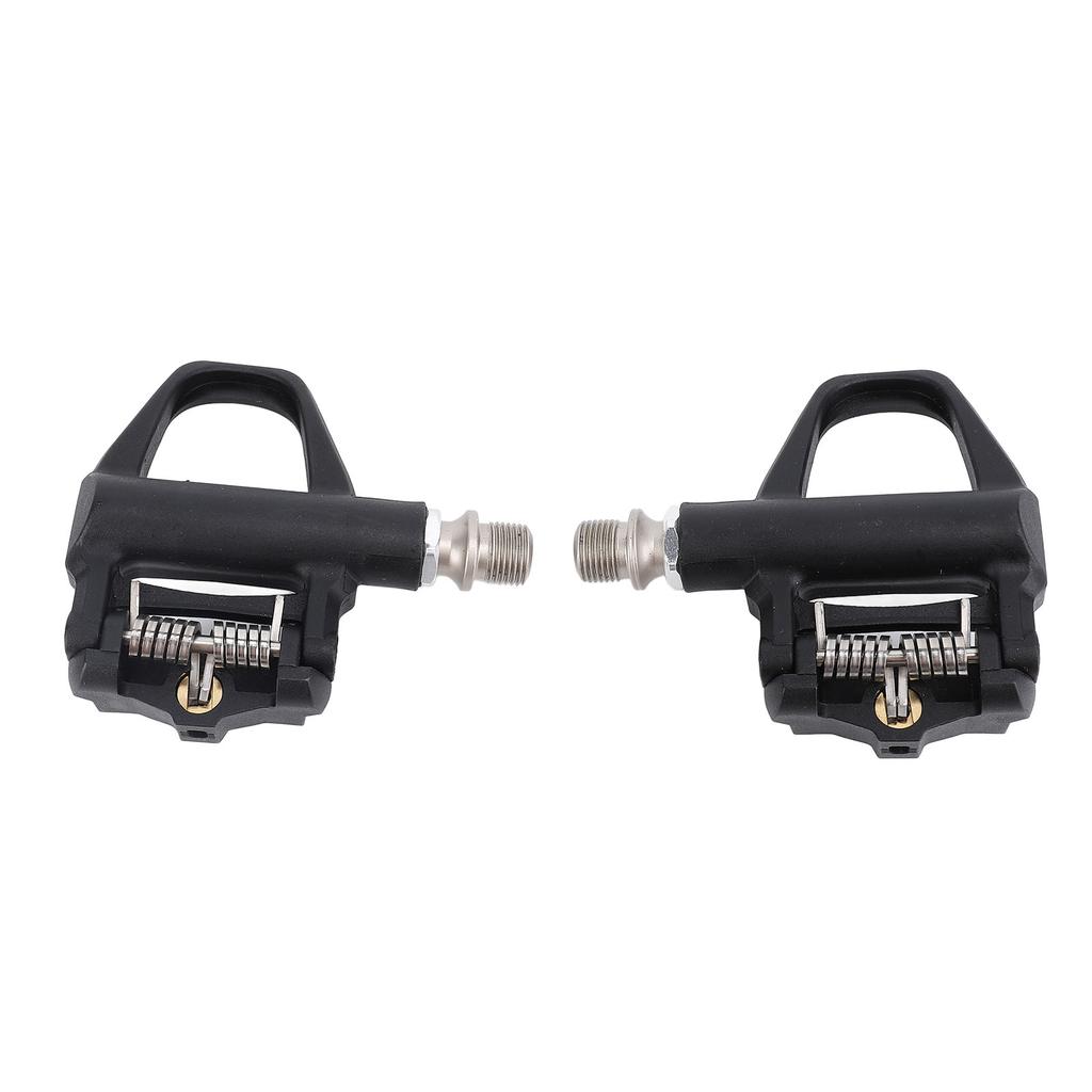 2PCS Road Bike Pedals Sealed Bearing Nylon Fiber Self Locking Cycling Pedal with Installation Kit Adjustable Tightness