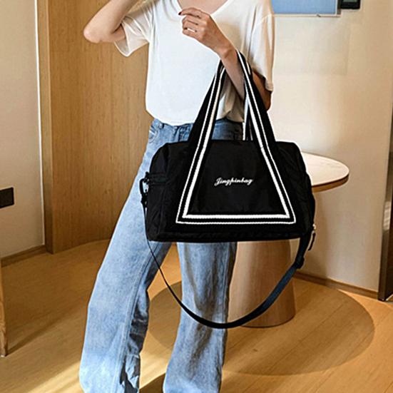 Wear-Resistant Gym Bag Useful Folding Space Saving Independent Shoe Warehouse Pouch MIT