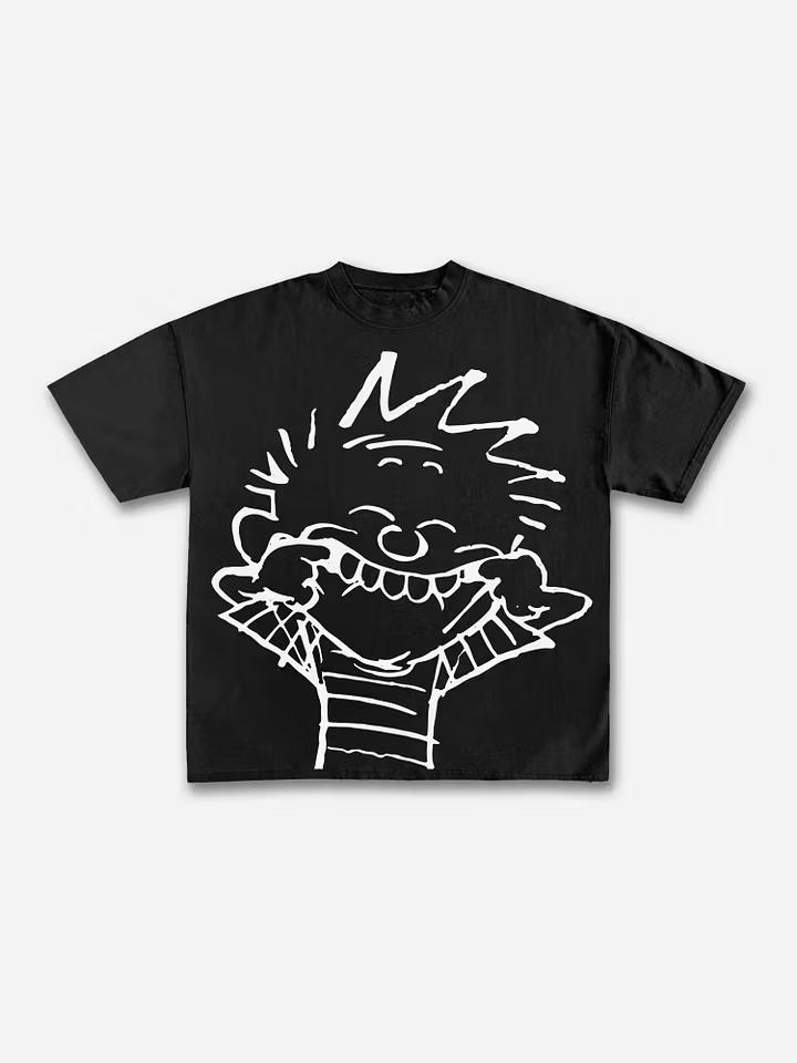 2026 Nouveau t-shirt d'été unisexe coupe ample col rond épaules tombantes décontracté tendance et à la mode style streetwear