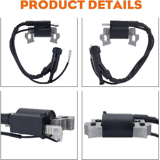 Hipa 212 Ignition Coil For Predator 212CC 224CC Honda GX160 GX120 GX140 GX200 5.5Hp 6.5Hp Coleman BT200X CT200U CT200U-EX 196CC Engine Replaces