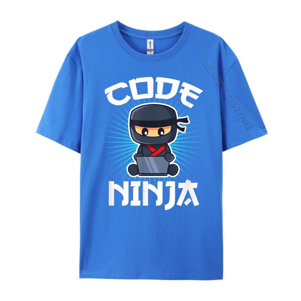 Code Ninja Programmer Coder Computer Programming Coding Luxury T Shirt Woman Mens TShirts Easter Sunday