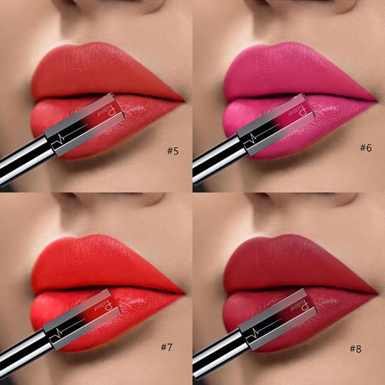 Balsamo per labbra idratante non secco Lucidalabbra opaco impermeabile senza sbavature 6 g Trucco labbra facile da colorare