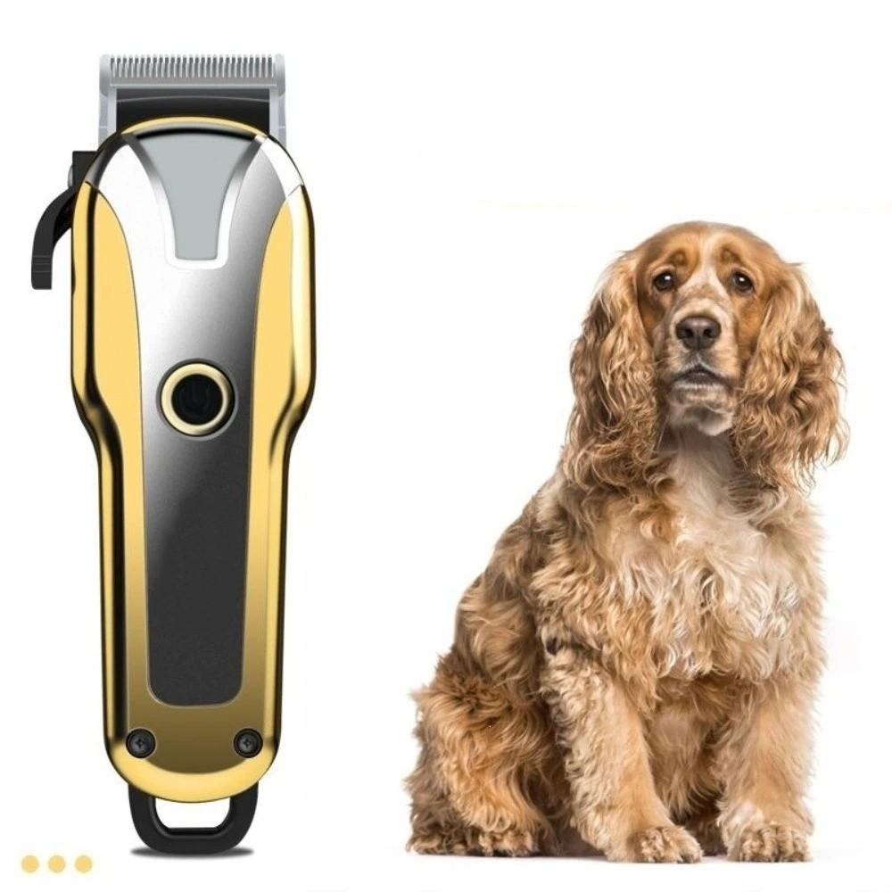 USB Rechargeable Electric Pet Clipper Low Noise Cat Shaver Universal Dog Hair Clippers Pet Salon