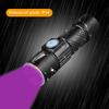 Fluorescent Jade Money Detector IPX4 Waterproof Blacklight Flash Light USB Charging 600mAh for Dog Cat Urine Pet Stains