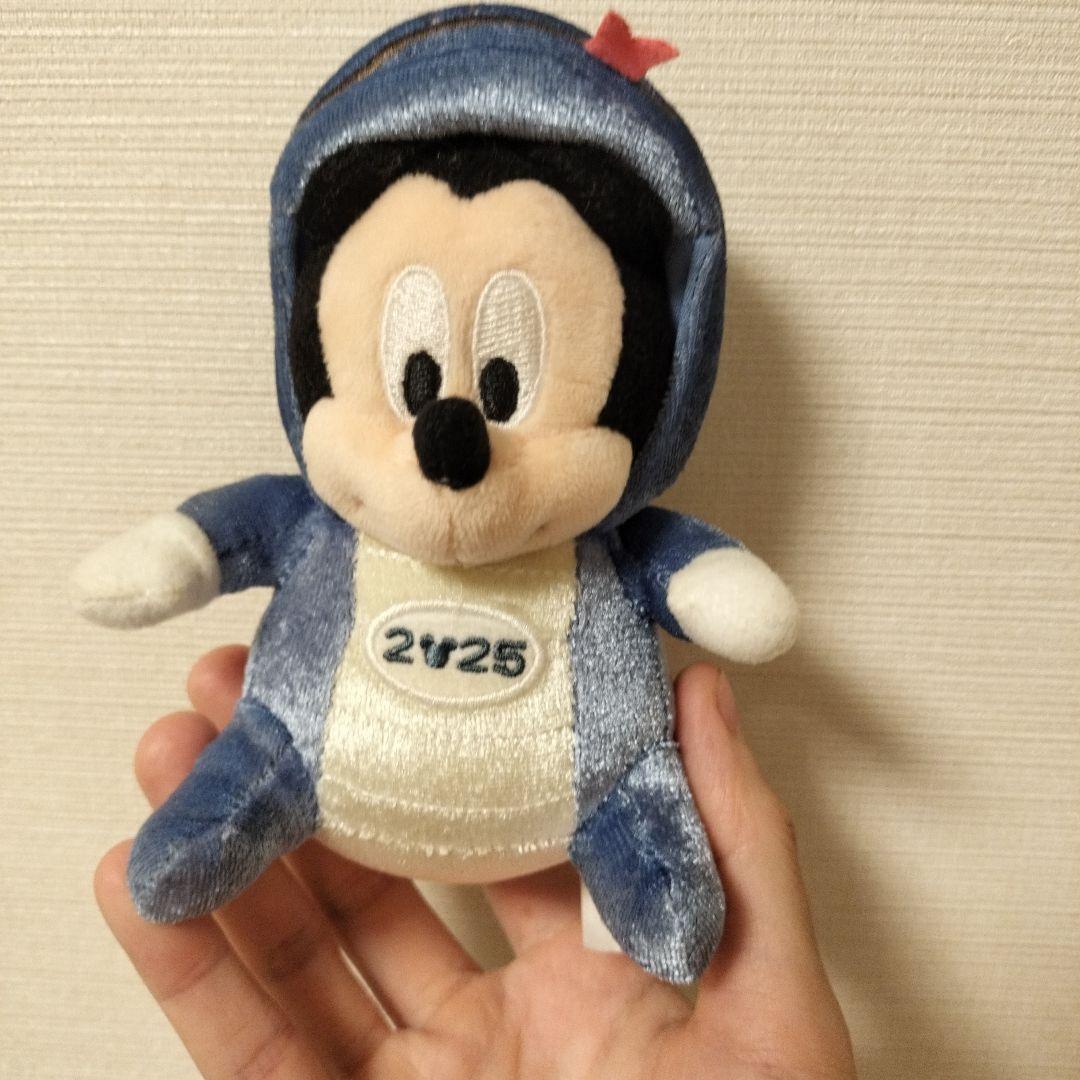 Mickey Plush Badge 2025 Zodiac Year Snake Disney
