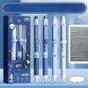 Kaba Xiong Push-type Erasable Pen for Students Special Third Grade Gel Pen Children's Thermal Magic Mo Easy-to-wipe Round Beads