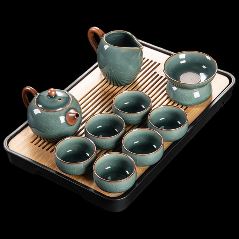 

Керамический чайный набор Гэ Яо