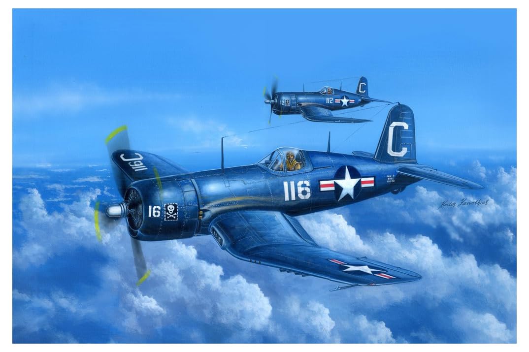 

Пластикова модель раннього типу Corsair 1/48 F4U-4 Hobby Boss Aircraft Series