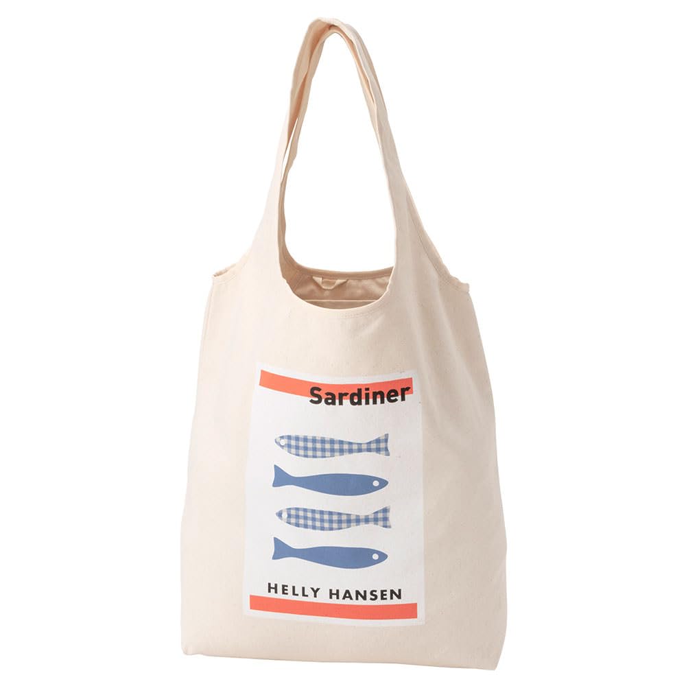 Helly Hansen Teardrop Tote White Print Bag, Unisex, HY92456,