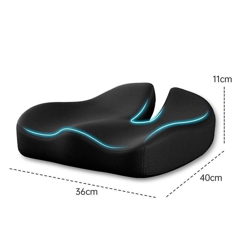 

1PC Ergonomic Memory Foam Seat Cushion Tailbone Pain U-Shaped Massage Pillow for Chair Cushion Pad Car Office Seat