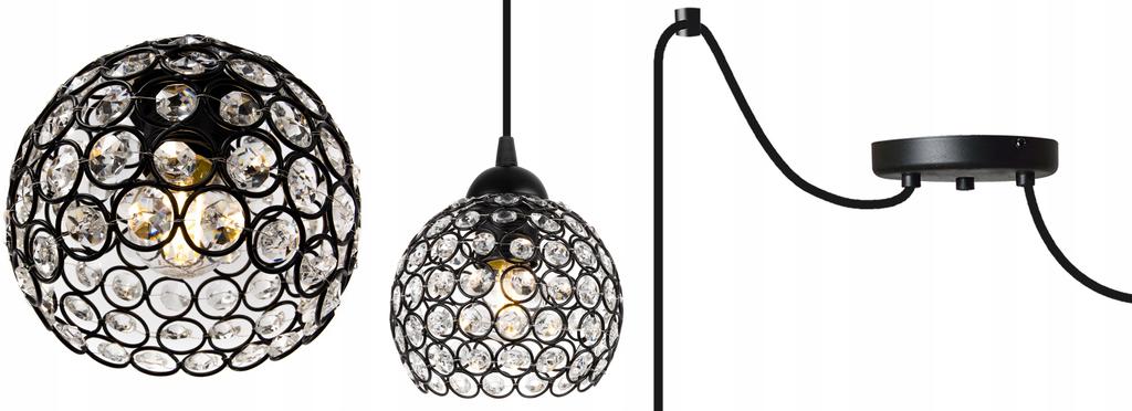 SPIDER CEILING HANGING LAMP, CRYSTAL PLAFON