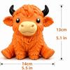 Squeeze Highland Cow Squishies Toy Slow Rising Highland Cow Sensory Toy  Kids Gifts