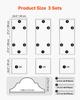 Wall Molding 3 Pack, Wainscoting Panels Kit, Lightweight Paintable Polystyrene, Easy To Install, Waterproof Accent Wide Profile Trim for Interior
