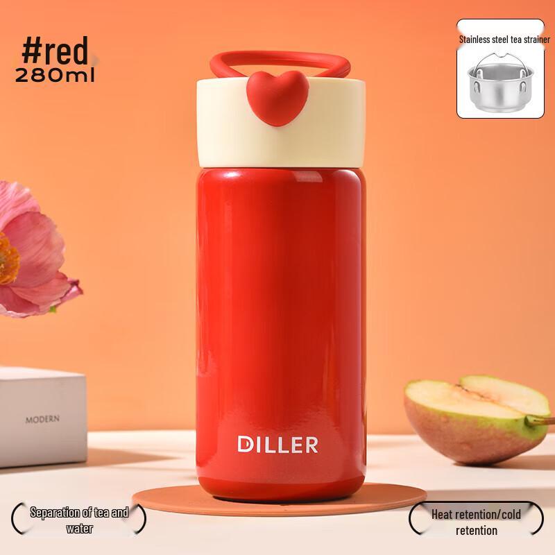 Dilebell 280ml Cute Stainless Steel Thermos Cup