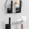 Household Wall-mounted Punch-free Storage Rack Student Dormitory Hat Bag Hook