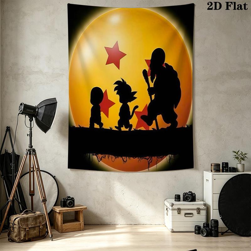 Dragon Ball Super Wall Tapestry Aesthetic Wall Hanging Printed Fabric Blanket Decorative Tapestries For Bedroom Living Room Home Decor