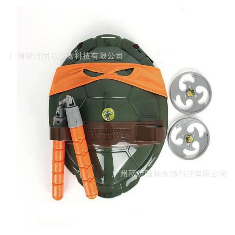 Ninja Turtle Toy Weapon Set Superhero Cosplay Costume Plastic Material Sword Category