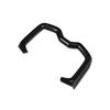 RUIQ Interior Drink Holder Cover Garnish for the New Toyota RAV4 Black Carbon Fiber Finish (5th Generation) -