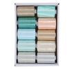 10 Rolls Sewing Thread Set Household Color Pagoda Threads HandMade Accessories 402(Cool Color Combination )