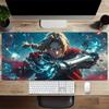 1pc Large Gaming Mouse Pad, UV Reactive Non-Slip Desk Mat, Washable PolyesterFullmetal AlchemistComputer Pad with Vibrant Game Machine Print