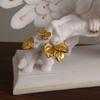 Ceramic Ornament Artificial Animal Sculpture Peacock Golden Bird Phoenix Decorative Figurines Home Decoration Accessories