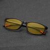 Retro Square Frame Eyeglasses Night Vision Driving Myopia Goggles for Day and Night High-definition Men Wome Near Sight Glasses