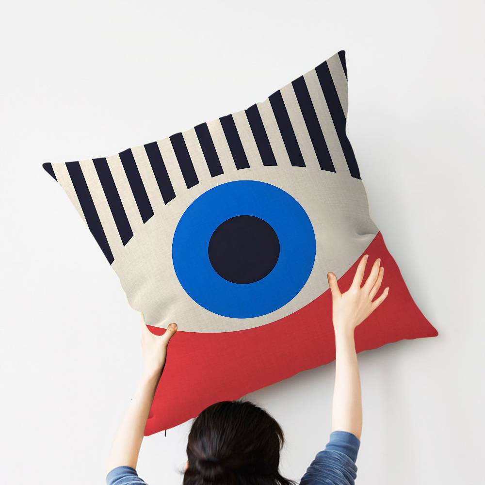 Abstract B-Bauhaus Geometry Cushion Cover Car Throw Pillow Case For Sofa Car Christmas Gift 40X40Cm 45X45Cm