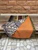 Handmade Kantha Quilt: Floral & Striped Bohemian Bedspread
